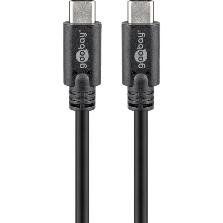 Afbeelding laden in galerijviewer, Goobay sync charge super speed usb-c kabel (zwart, 2 meter)
