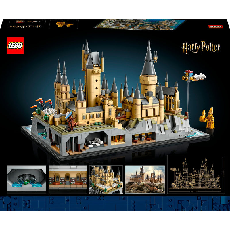 Afbeelding laden in galerijviewer, Lego harry potter kasteel zweinstein en terrein grote set voor volwassenen - 76419
