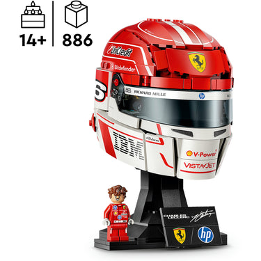Lego editions scuderia ferrari hp helm van charles leclerc - 43014