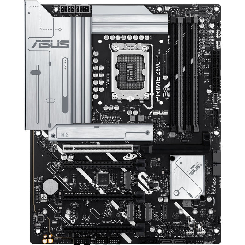 Afbeelding laden in galerijviewer, Asus prime z890-p socket 1851 moederbord (raid, 2.5gb-lan, sound, atx)

