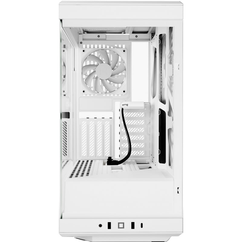 Afbeelding laden in galerijviewer, Hyte y40 midi tower behuizing (wit | 2x usb-a | 1x usb-c | tempered glass)
