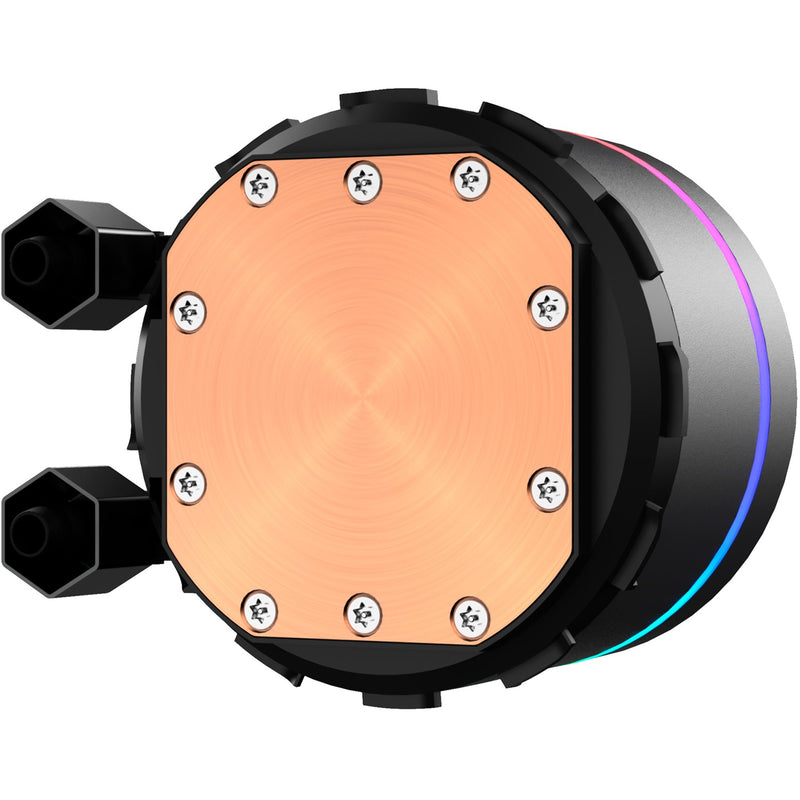 Afbeelding laden in galerijviewer, Sharkoon s90 rgb waterkoeling (zwart, 4-pins pwm fan-connector)
