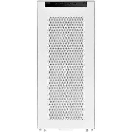 Silverstone sugo 17 mini tower behuizing (wit | 2x usb-a | 1x usb-c)