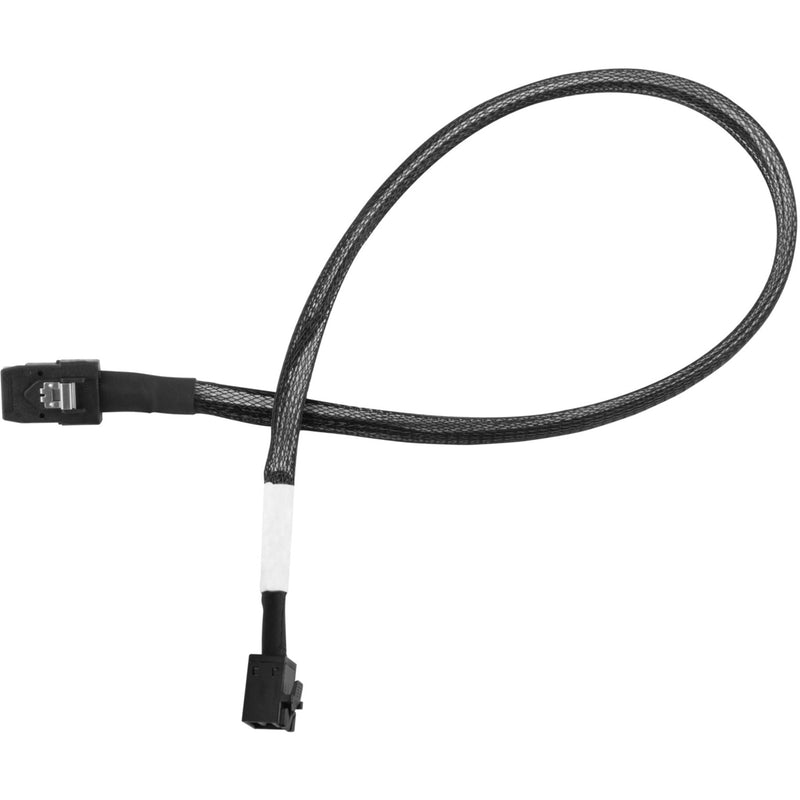 Afbeelding laden in galerijviewer, Silverstone mini-sas-adapterkabel sff 8643 naar sff-8087 (zwart, 60cm)

