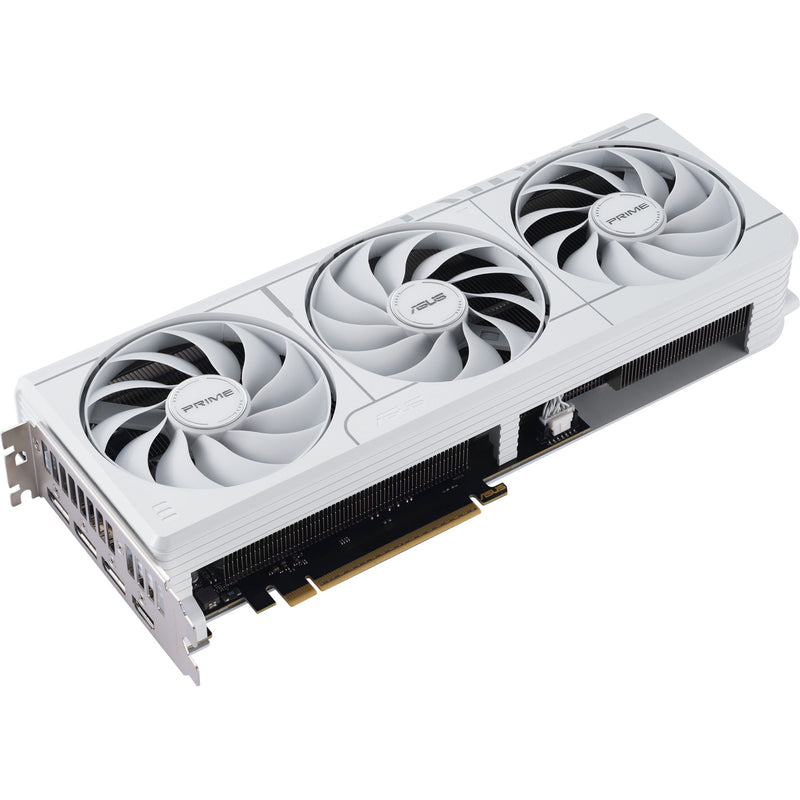 Afbeelding laden in galerijviewer, Asus prime geforce rtx 5070 oc white grafische kaart (wit, 3x displayport, 2x hdmi, dlss 4)
