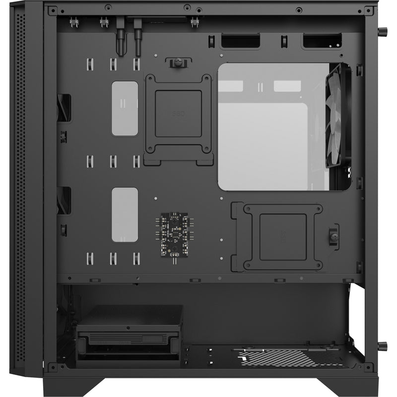Afbeelding laden in galerijviewer, Montech air 100 argb mini tower behuizing (zwart | 3x usb-a | tempered glass)
