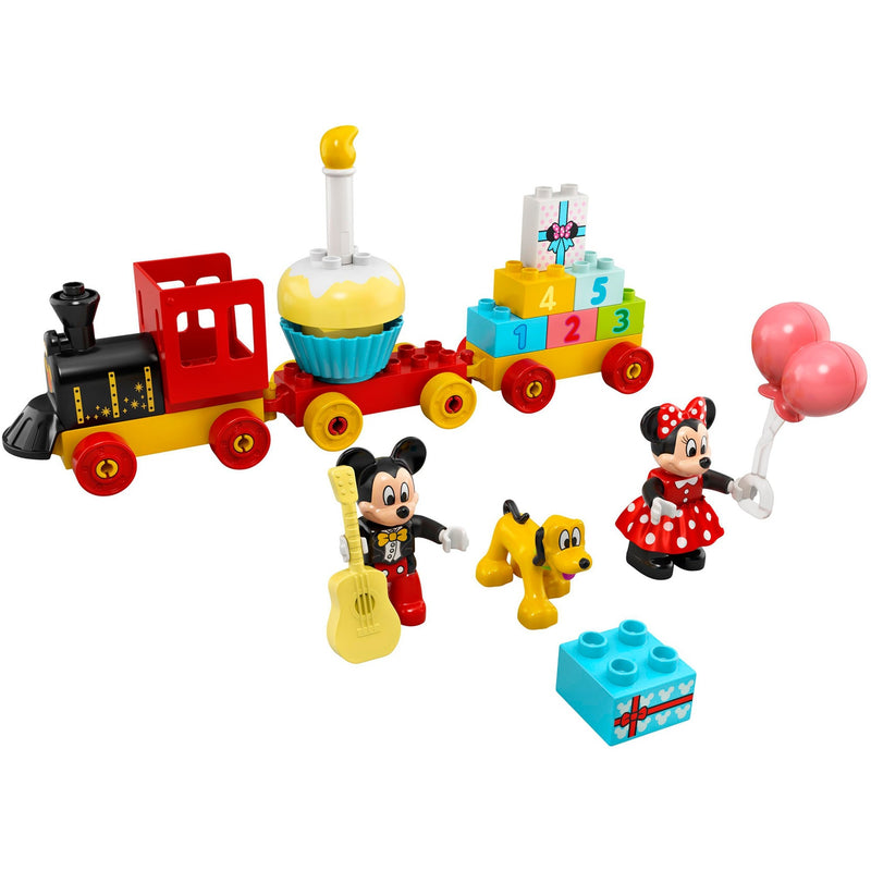 Afbeelding laden in galerijviewer, Lego duplo disney mickey minnie verjaardagstrein, bouwbaar speelgoed voor peuters 10941
