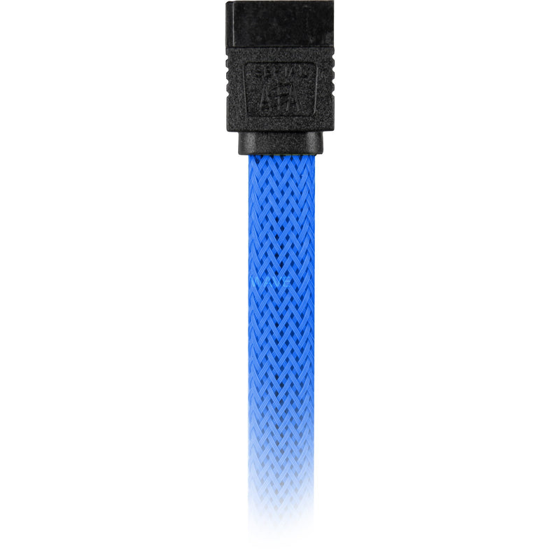 Afbeelding laden in galerijviewer, Sharkoon sata iii sleeve kabel (blauw, 0,3 meter)
