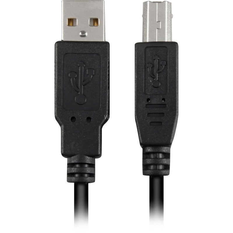 Afbeelding laden in galerijviewer, Sharkoon usb-a 2.0 > usb-b kabel (zwart, 5 meter)
