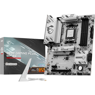 Msi b850 gaming plus wifi6e socket am5 moederbord (raid, 2.5gb-lan, wi-fi 6e, bt, sound, atx)