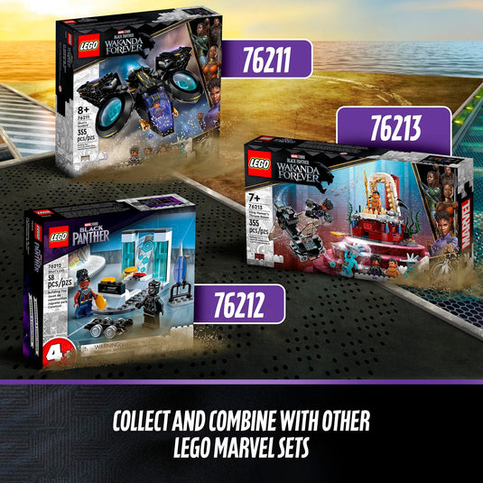 Lego marvel - shuri's sunbird constructiespeelgoed (76211)