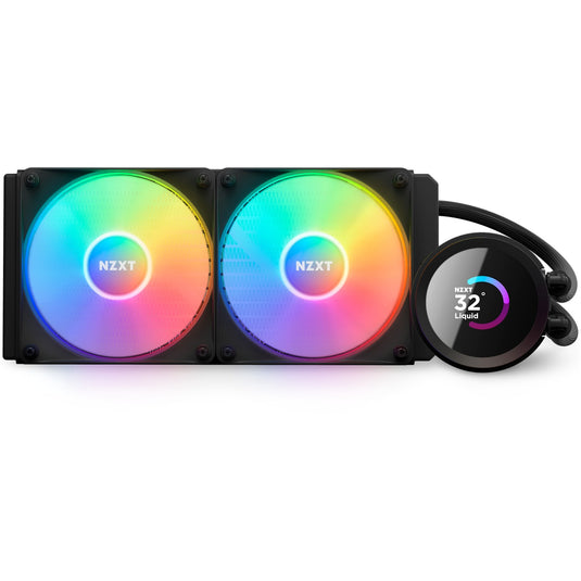 Nzxt kraken 240 rgb waterkoeling (zwart)