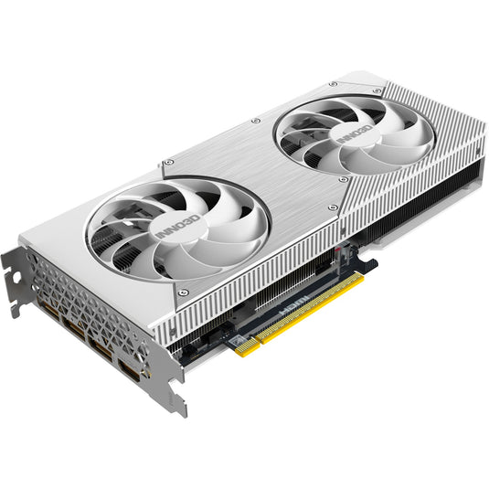 Inno3d geforce rtx 5070 twin x2 oc white grafische kaart (wit, dlss 4, 3x displayport, 1x hdmi 2.1)