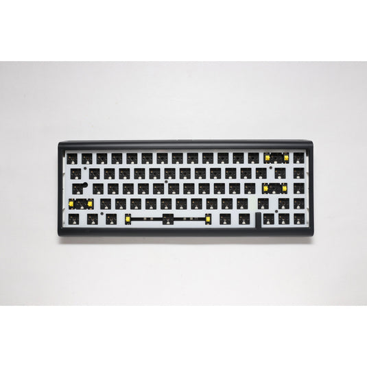 Ducky projectd tinker 65 met qmk via rgb mechanisch toetsenbord (zwart, us lay-out (qwerty), 65%, barebone. rgb leds, hot-swappable, gasket mount)