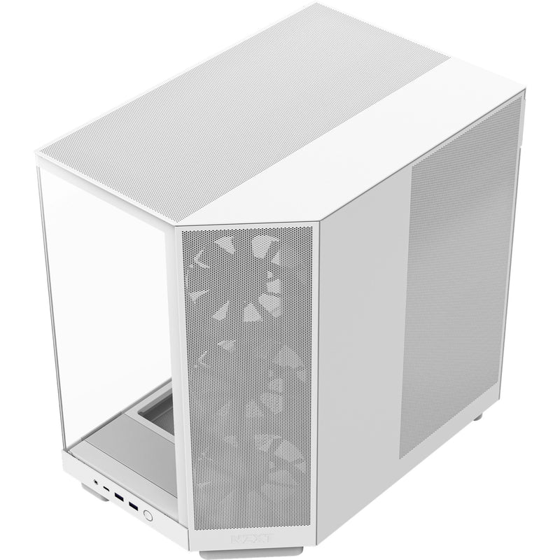 Afbeelding laden in galerijviewer, Nzxt h6 flow midi tower behuizing (wit | 2x usb-a | 1x usb-c | tempered glass)
