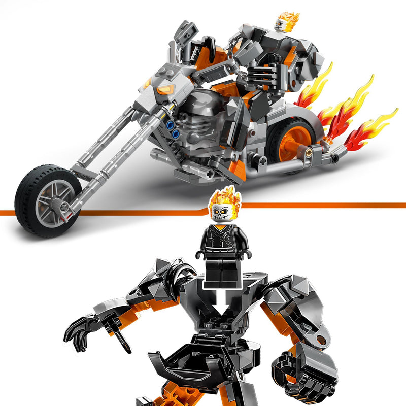 Afbeelding laden in galerijviewer, Lego marvel - ghost rider mech motor constructiespeelgoed (76245)
