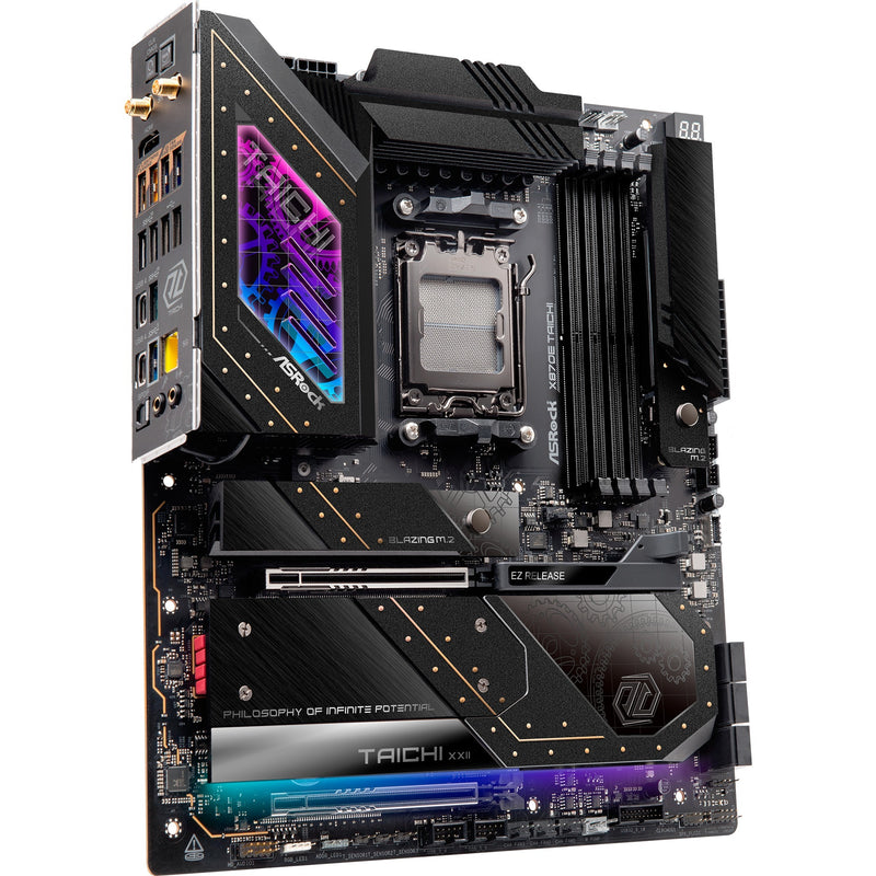 Afbeelding laden in galerijviewer, Asrock x870e taichi socket am5 moederbord (raid, 5 gb-lan, wi-fi 7, bt, e-atx)
