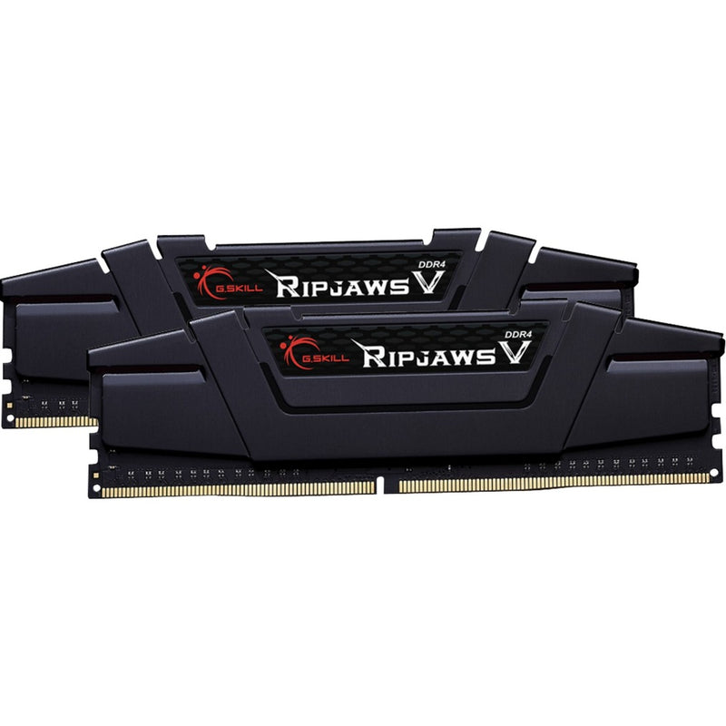 Afbeelding laden in galerijviewer, G.skill 32 gb ddr4-3600 (2x 16 gb) kit werkgeheugen (zwart, f4-3600c16d-32gvkc, ripjaws v, xmp)
