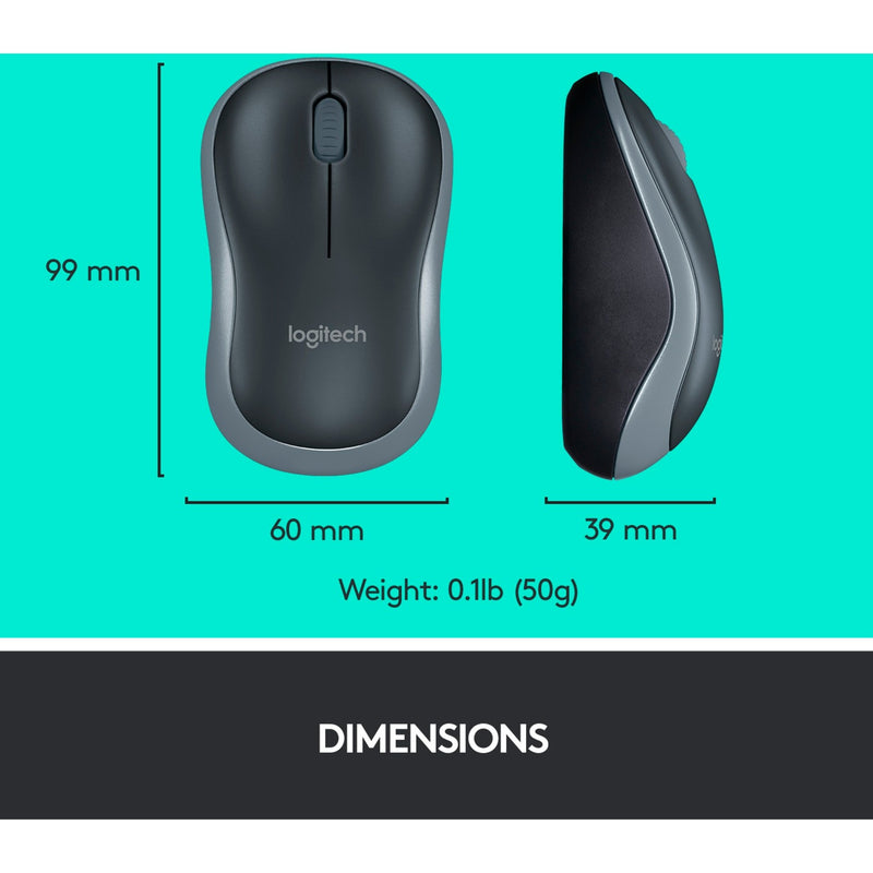 Afbeelding laden in galerijviewer, Toetsenbord en muis logitech mk270 qwerty

