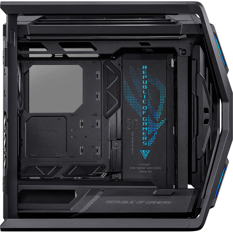 Afbeelding laden in galerijviewer, Asus rog hyperion gr701 big tower behuizing (zwart | 4x usb-a | 2x usb-c | rgb | tempered glass)
