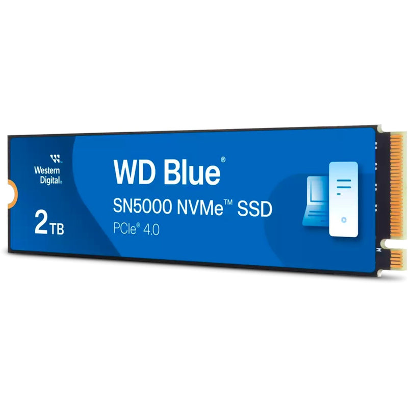 Afbeelding laden in galerijviewer, Wd blue sn5000 nvme 2 tb ssd (blauw, s200t4b0e, m.2 2280, pcie gen4 x4)
