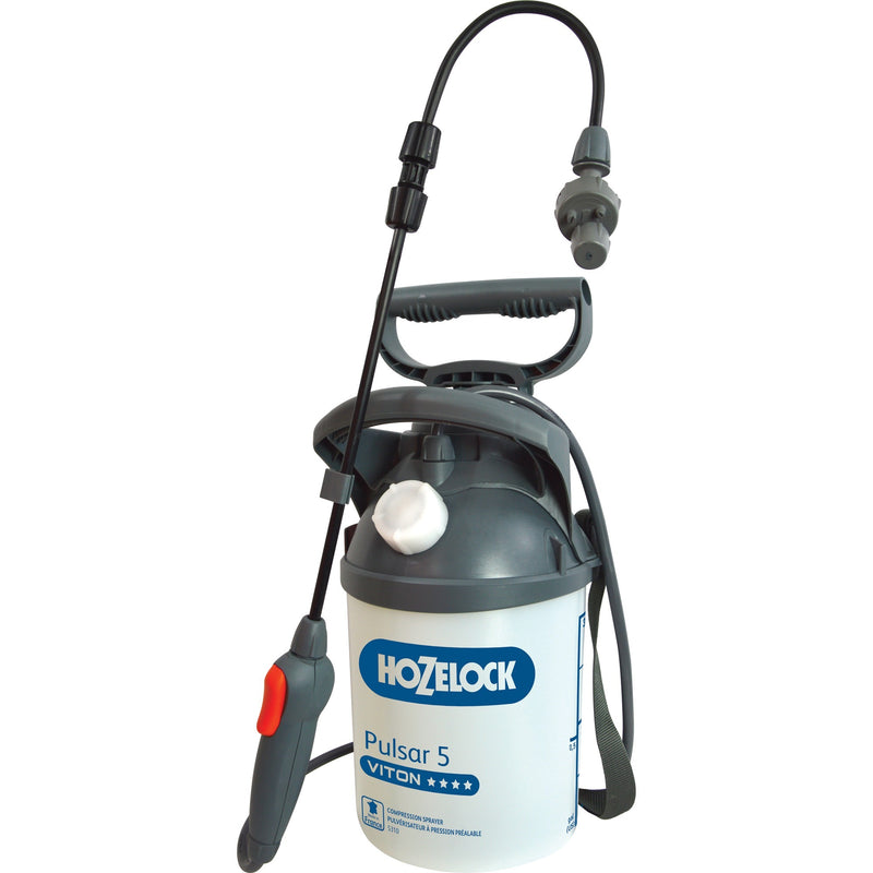 Afbeelding laden in galerijviewer, Hozelock 5310 pulsar viton 5 liter drukspuit (wit grijs)
