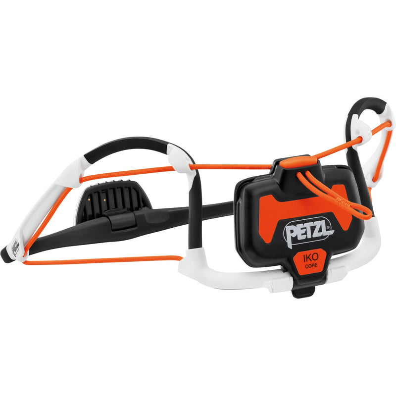 Afbeelding laden in galerijviewer, Petzl iko core hoofdlamp ledverlichting (zwart wit)
