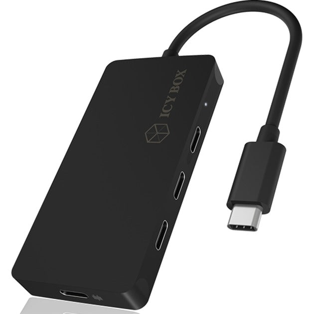 Afbeelding laden in galerijviewer, Icy box ib-hub1429-cpd usb-hub (zwart)
