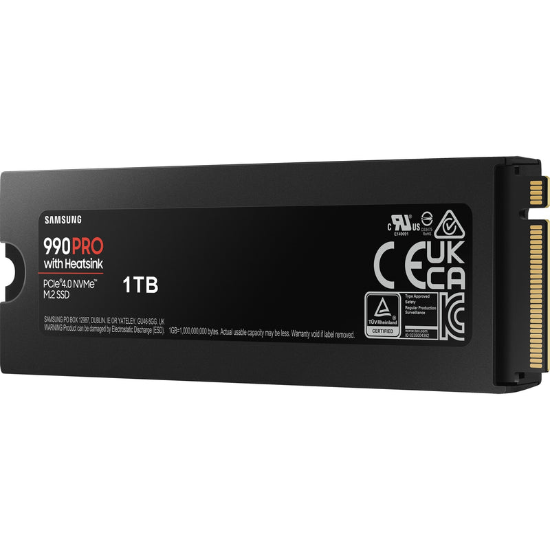 Afbeelding laden in galerijviewer, Samsung 990 pro heatsink 1 tb ssd (pcie 4.0 x4, nvme 2, m.2 2280, rgb leds)
