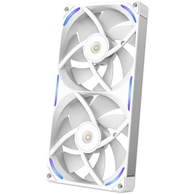 Afbeelding laden in galerijviewer, Nzxt performance fan f280x rgb case fans (wit, 2 stuks, 280 x 140 x 30 mm, pwm)
