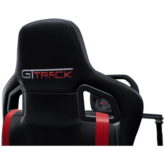 Next level racing gttrack simulator cockpit racing simulator (zwart)