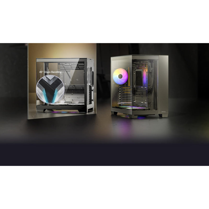 Afbeelding laden in galerijviewer, Antec c8 argb midi tower behuizing (zwart | 2x usb-a | 1x usb-c | tempered glass)
