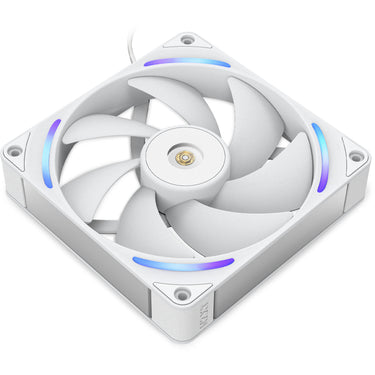 Nzxt f140x rgb case fan (wit, 140 x 140 x 30 mm, pwm)