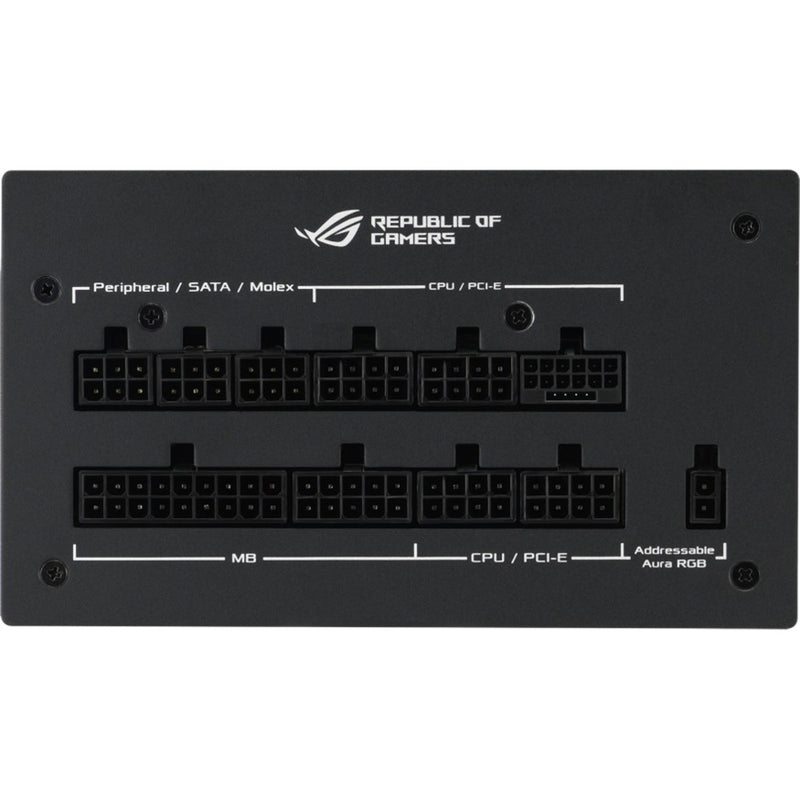 Afbeelding laden in galerijviewer, Asus rog strix gold aura edition modulaire 1200 watt voeding (zwart, 1x 12vhpwr, 4x pcie)
