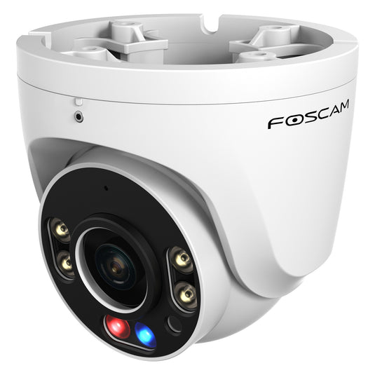 Foscam w5ep, 3k 5mp qhd poe ip camera (wit)