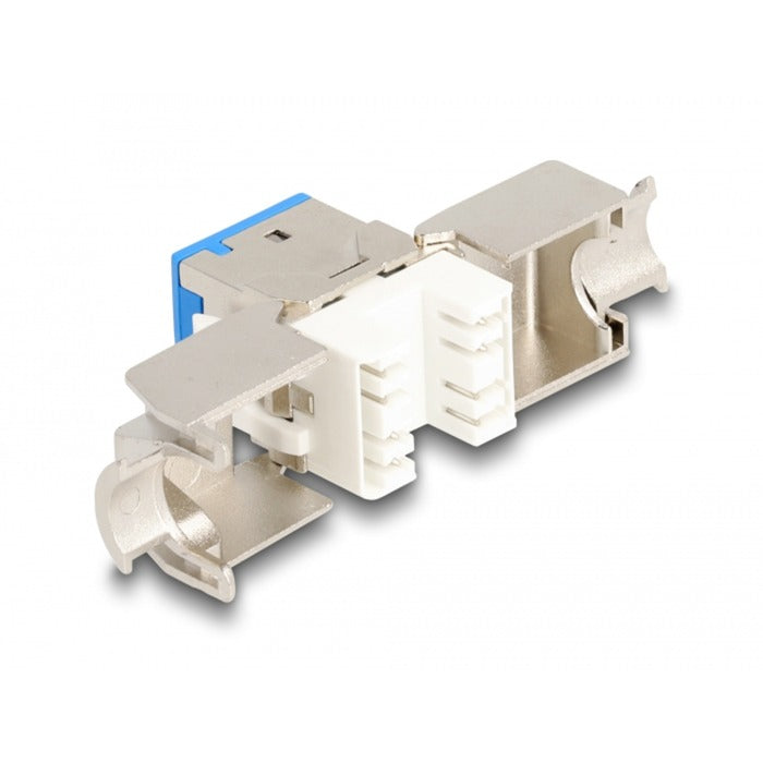 Afbeelding laden in galerijviewer, Delock rj45 jack > lsa cat 6a toolfree keystone module (meerkleurig, 8 stuks)
