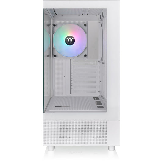 Thermaltake view 270 tg argb - snow midi tower behuizing (wit | 2x usb-a | 1x usb-c | rgb | tempered glass)