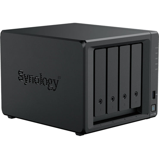 Synology diskstation ds425+ nas (zwart, 2x lan, 2x usb-a 3.2 (5 gbit s))