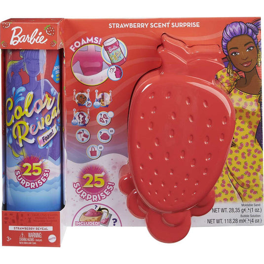 Barbie color reveal - schuim aardbei pop (wave 3)