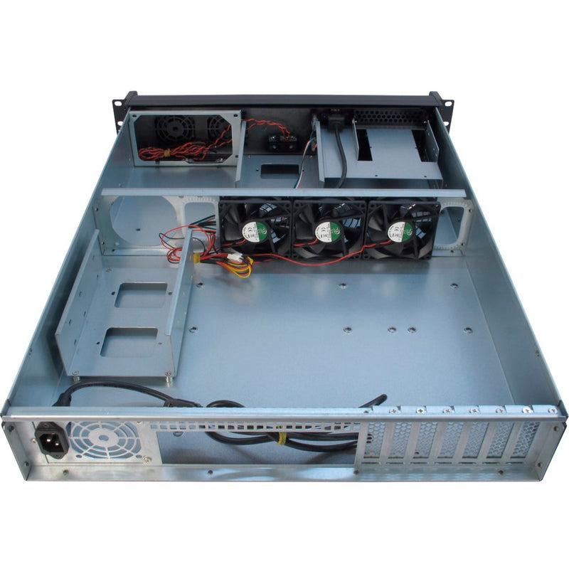 Afbeelding laden in galerijviewer, Inter-tech 2u-2098-sl rack behuizing (zwart | 2x usb-a)
