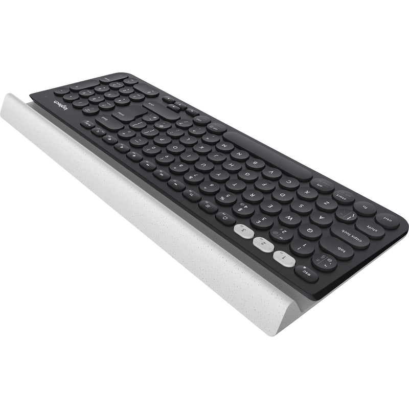 Afbeelding laden in galerijviewer, Logitech k780 multi device draadloos toetsenbord (eu lay-out (qwerty), bluetooth)

