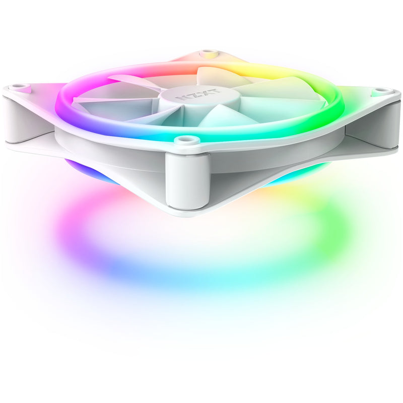 Afbeelding laden in galerijviewer, Nzxt f120 rgb duo case fans (wit, 3 stuks, 120 x 120 x 25 mm, pwm, incl. controller)

