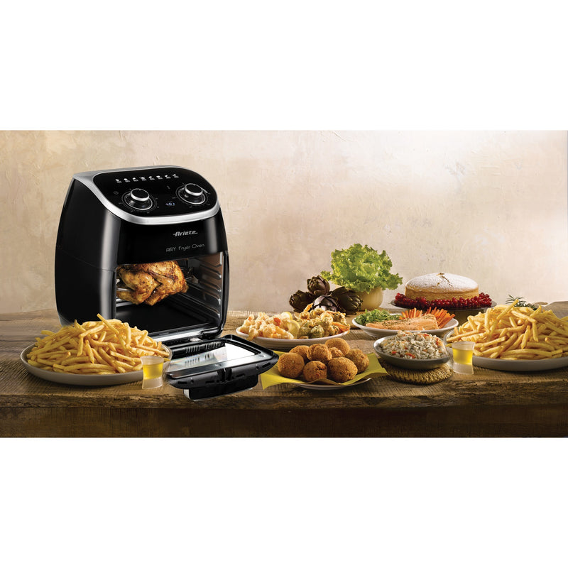 Afbeelding laden in galerijviewer, Ariete airy fryer oven 4619 00 heteluchtfriteuse (zwart, 11 liter)
