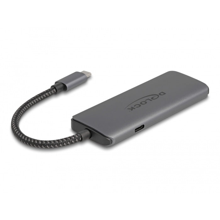 Afbeelding laden in galerijviewer, Delock usb type-c docking station 8k (donkergrijs, hdmi, usb, pd 3.0 100 w)
