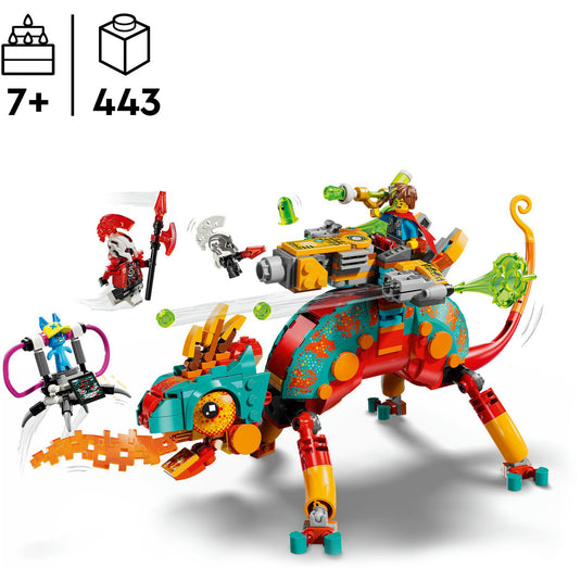 Lego dreamzzz - mateo's vuurkameleon constructiespeelgoed (71492)