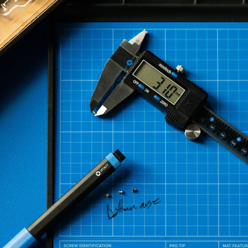 Afbeelding laden in galerijviewer, Ifixit digital caliper meetapparaat (zwart)
