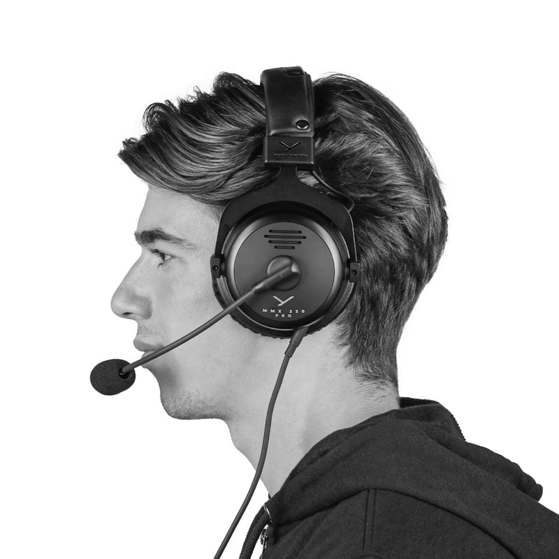 Afbeelding laden in galerijviewer, Beyerdynamic mmx 330 pro gaming headset (open-back) over-ear (zwart, pc, ps5, ps4, xbox, nintendo switch)
