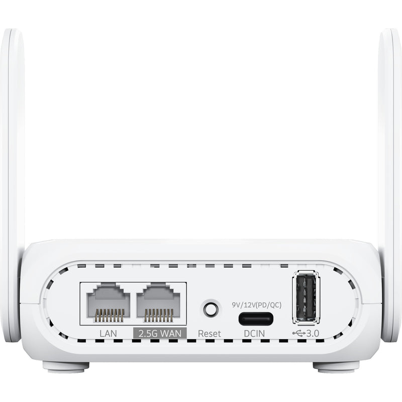 Afbeelding laden in galerijviewer, Asus rt-be58 go draadloze wlan lte router (wit)
