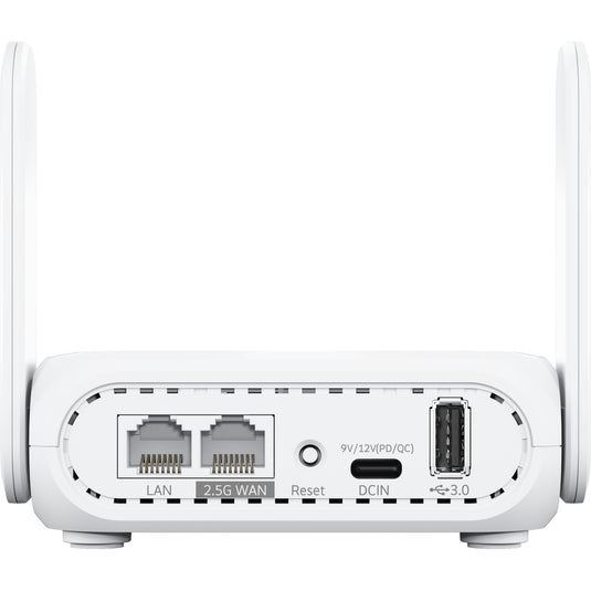 Asus rt-be58 go draadloze wlan lte router (wit)