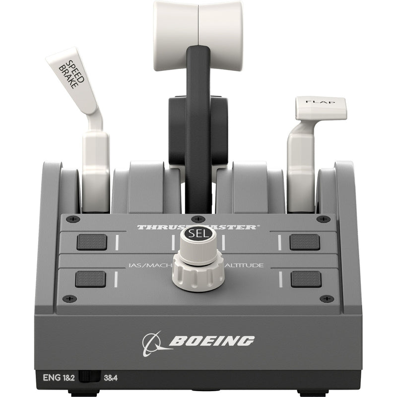 Afbeelding laden in galerijviewer, Thrustmaster tca yoke pack boeing edition gaming set (zwart grijs, pc, xbox one, xbox series x|s)
